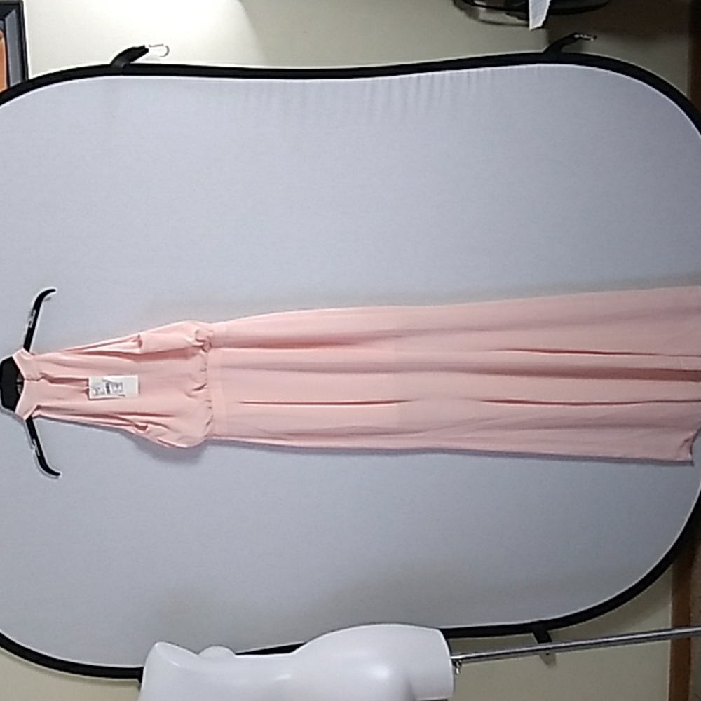 NWT Likely CAMERON GROWN IN SEASHELL PINK WOMEN MAXI DRESS SIZE 0 - Picture 7 of 12